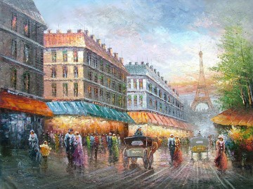 street scenes in Paris 41 Oil Paintings
